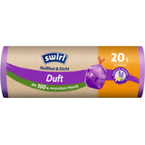 Swirl®  Duft - Müllbeutel Reißfest, Vanille-Lavendel, 20 Liter 1 Rolle = 12 Beutel