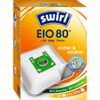 Swirl® EIO80 MicroPor® Plus Green Staubsaugerbeutel Vorteilspack für EIO