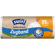 Swirl® Müllbeutel reißfest, mit Zugband, 35 Liter 1 Karton = 9 Rollen á 11 Beutel