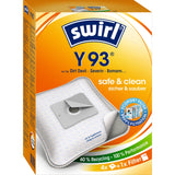 Swirl Y 93 MicroPor® PLUS AirSpace® Staubsaugerbeutel 1 Packung = 4 Stück + 1 Filter