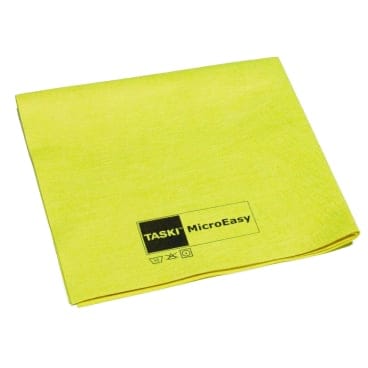 TASKI MicroEasy Mikrofasertuch, Vliesstoff 5 Tücher, Gelb