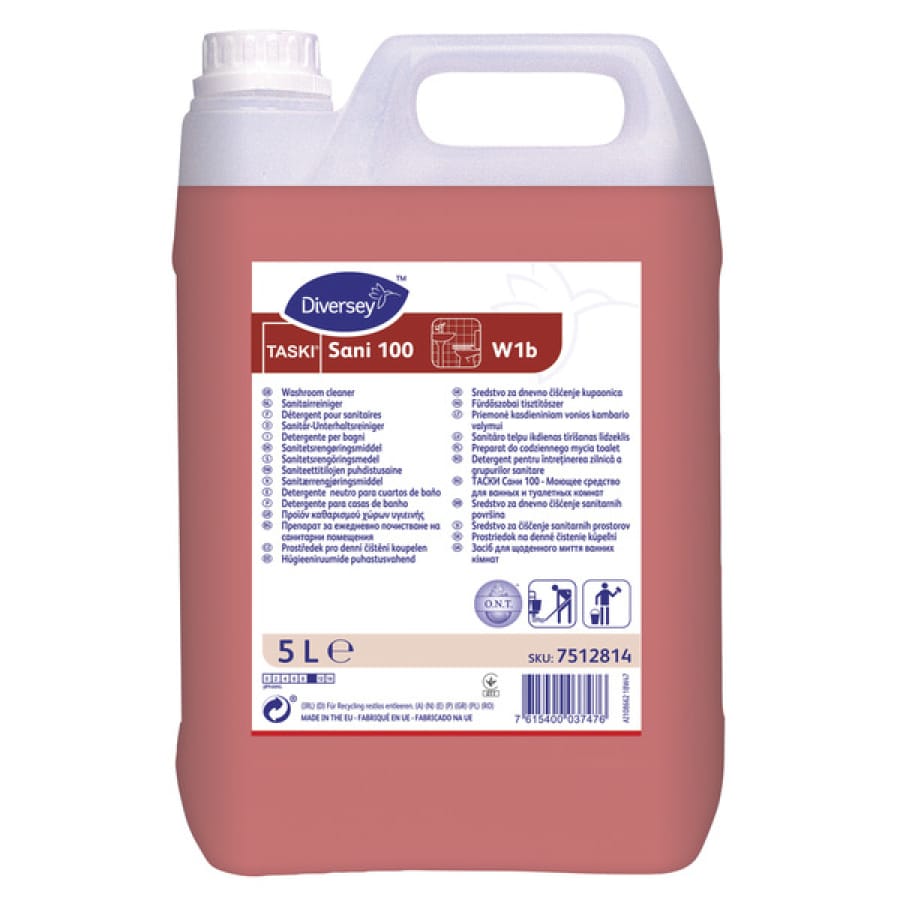 TASKI Sani 100 Sanitärreiniger 1 Karton = 2 Kanister à 5 Liter