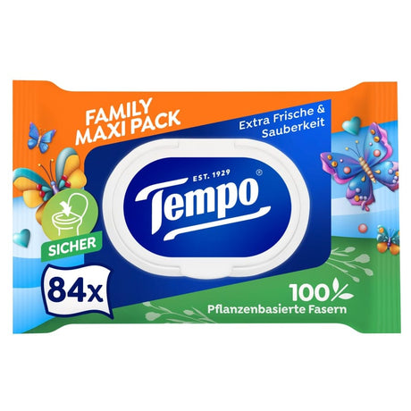 Tempo Feuchte Toilettentücher, Maxi Pack