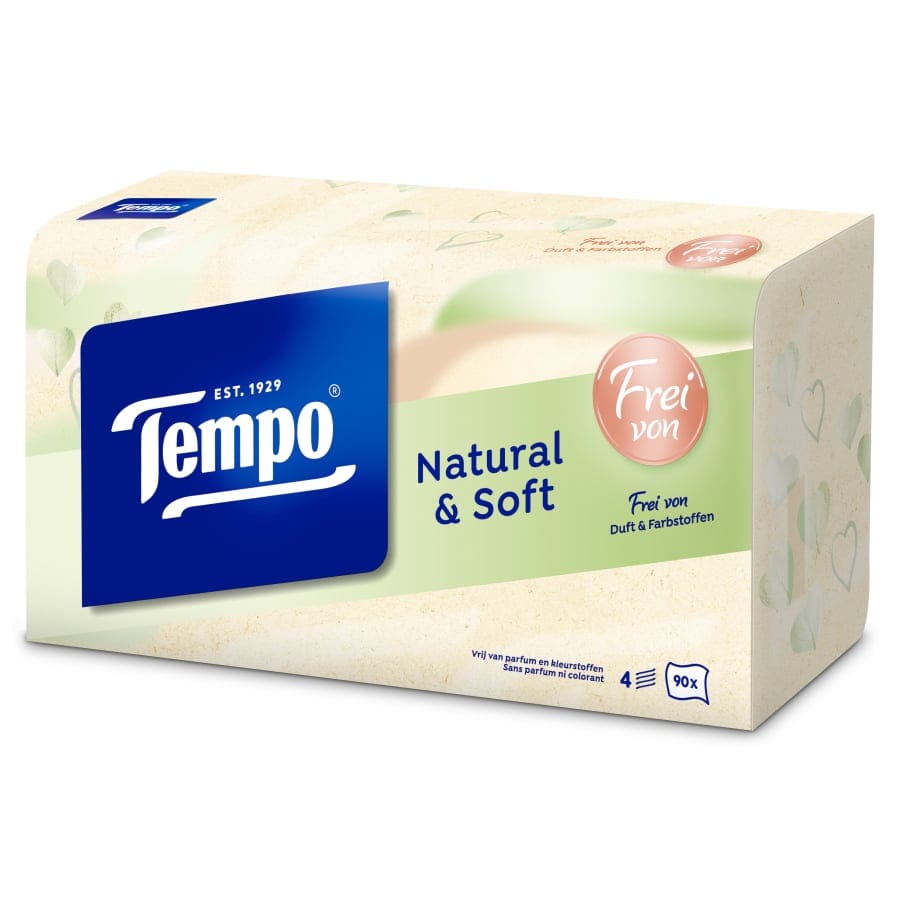 Tempo Taschentücher natural & soft