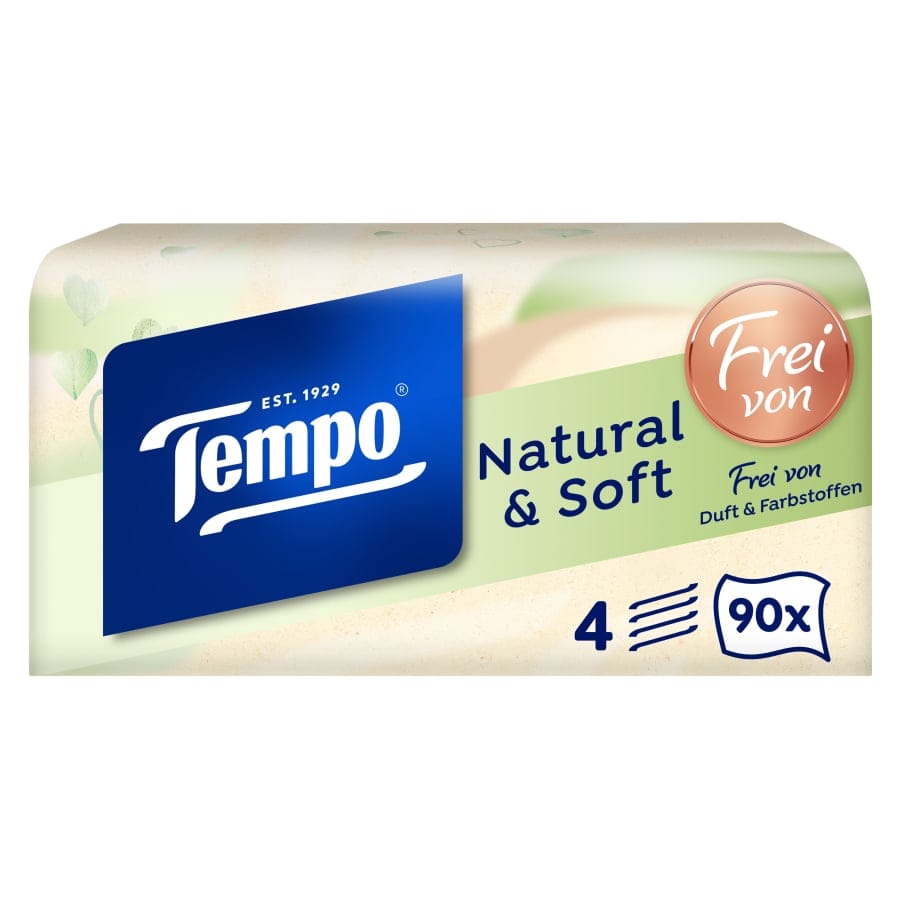 Tempo Taschentücher natural & soft