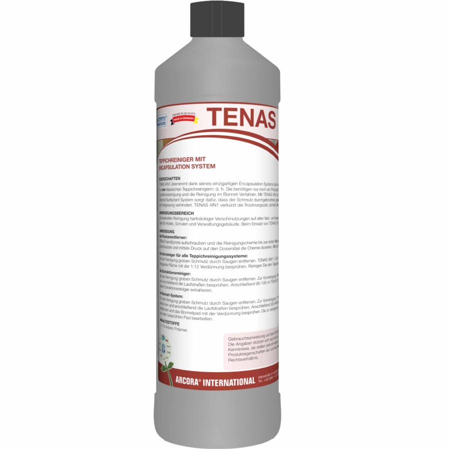 TENAS Teppichreiniger 4in1 1 Liter