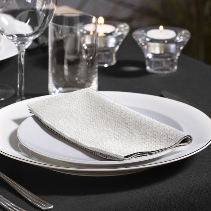 Tork Tischservietten Textured weiß Gastronomie