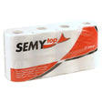 Toilettenpapier, 3-lagig, weiss 8 Rollen 250 Blatt