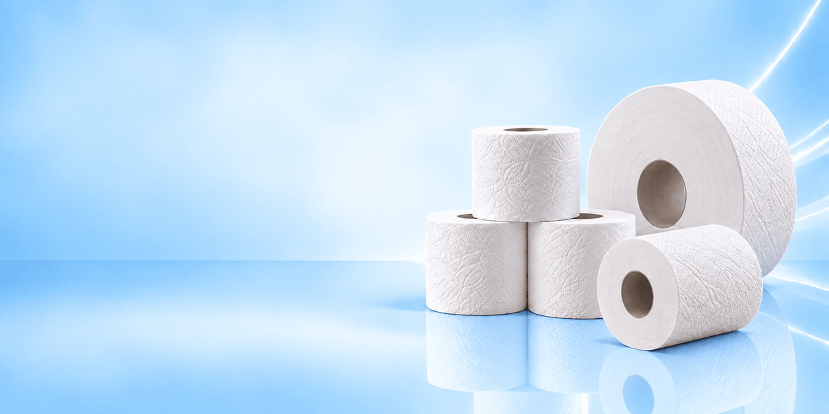 Toilettenpapier für Gewerbe und Privat