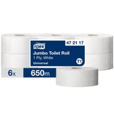 Tork Jumbo Toilettenpapier T1 Universal 2-lagig weiß