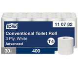 Tork Kleinrollen Toilettenpapier T4 Advanced 3-lagig weiß