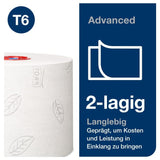Tork Midi Toilettenpapier T6 Advanced 2-lagig weiß
