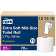 Tork Midi Toilettenpapier T6 Premium 3-lagig weiß