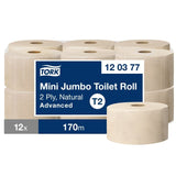 Tork Mini Jumbo Toilettenpapier 2-lagig natur