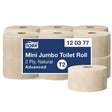 Tork Mini Jumbo Toilettenpapier 2-lagig natur