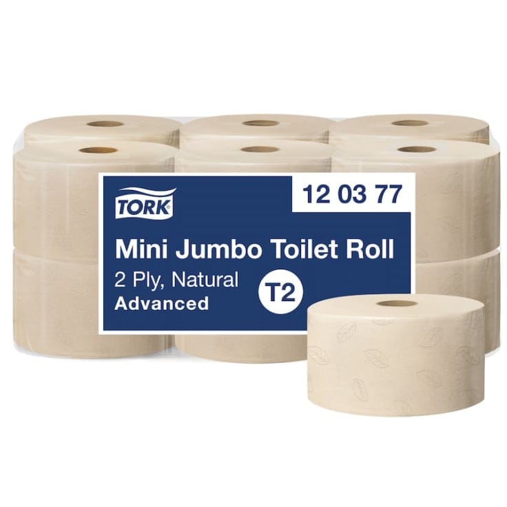 Tork Mini Jumbo Toilettenpapier 2-lagig natur