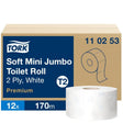 Tork Mini Jumbo Toilettenpapier T2 Premium 2-lagig