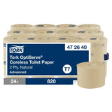 Tork OptiServe Toilettenpapier 2-lagig natur