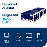 Tork Toilettenpapier T4 Tissue 2-lagig naturweiß Toilettenhygiene