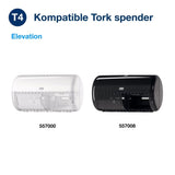 Tork Toilettenpapier T4 Tissue 2-lagig naturweiß Toilettenhygiene