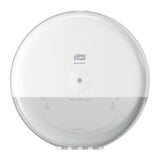 Tork SmartOne Toilettenpapierspender T8 Einzelblattentnahme weiß, Maße (B x H x T): 26,9 x 26,9 x 15,6 cm