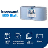 Tork Advanced Wischtuch 420 blau Spendersysteme