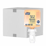 Tork luxuriöse Hair and Body Mini Duschcreme S5 System 1 Karton = 8 Flaschen à 525 ml