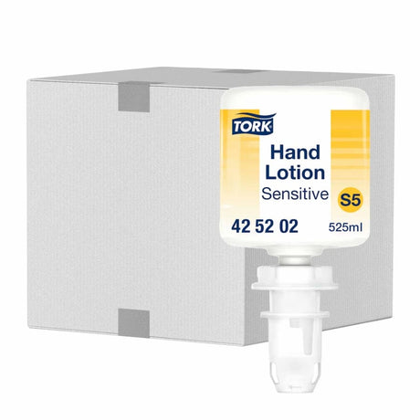 Tork sensitive feuchtigkeitsspendende Handlotion S5 System 1 Karton = 8 Flaschen à 525 ml
