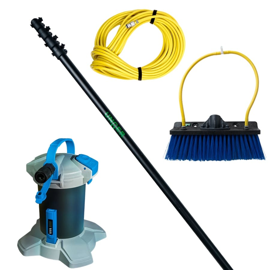 UNGER HighFlow Reinwasser Set, 6 Meter – 4-teiliges Set