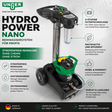 UNGER HydroPower Nano Reinwassersystem für die Glasreinigung
