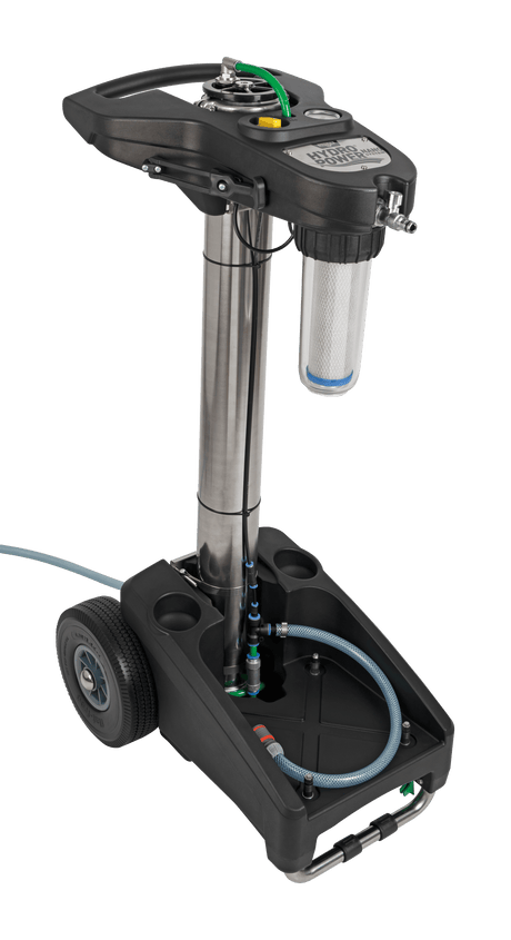 UNGER HydroPower Nano Reinwassersystem für die Glasreinigung