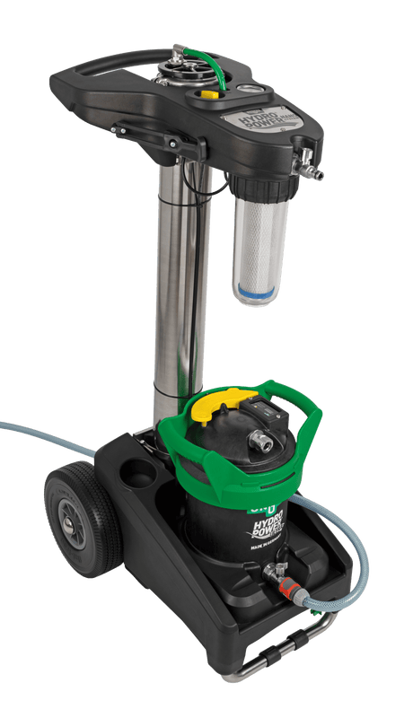 UNGER HydroPower Nano Reinwassersystem für die Glasreinigung