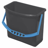 VERMOP Aquva Nasswischwagen, 1 x 17 Liter mit 6-Liter-Eimer
