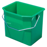 VERMOP Eimer mit Metallbügel, 8 Liter grün