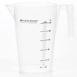 VERMOP Messbecher aus Kunststoff mit Prägeskala 250 ml