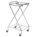 VERMOP Papierwagen X-Form Halterahmen 2 x 70 l