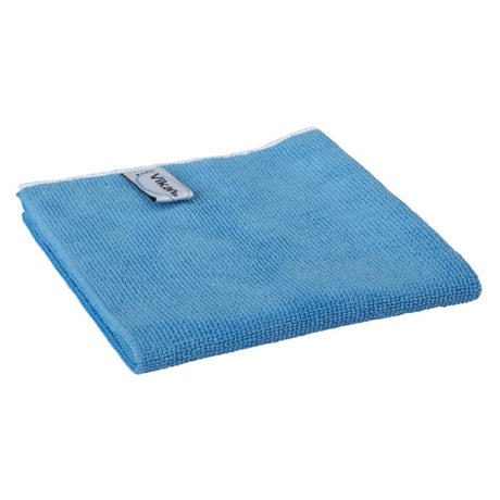 Vikan Basic Mikrofaser Tuch, 40 x 40 cm Blau