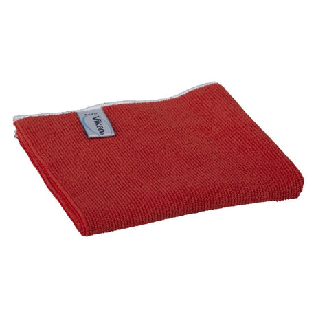 Vikan Basic Mikrofaser Tuch, 40 x 40 cm Rot