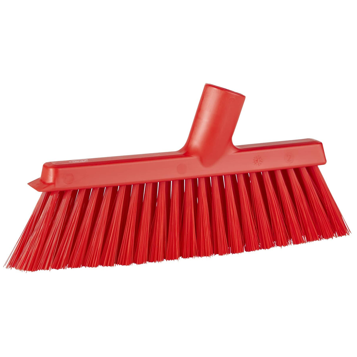 Vikan Besen mit abgewinkeltem Gewinde, 250 mm Rot