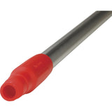 Vikan Ergonomischer Edelstahlstiel, 1510 mm Rot