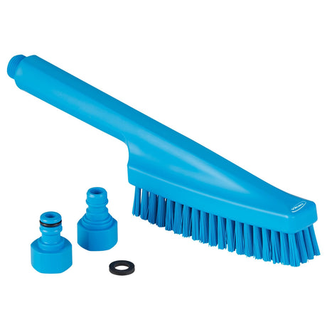Vikan Handbürste 330 mm, hart Blau