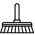 Vikan High-Low Winkelschrubber, 265 mm