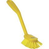 Vikan Spülbürste mit Kratzkante, medium Gelb