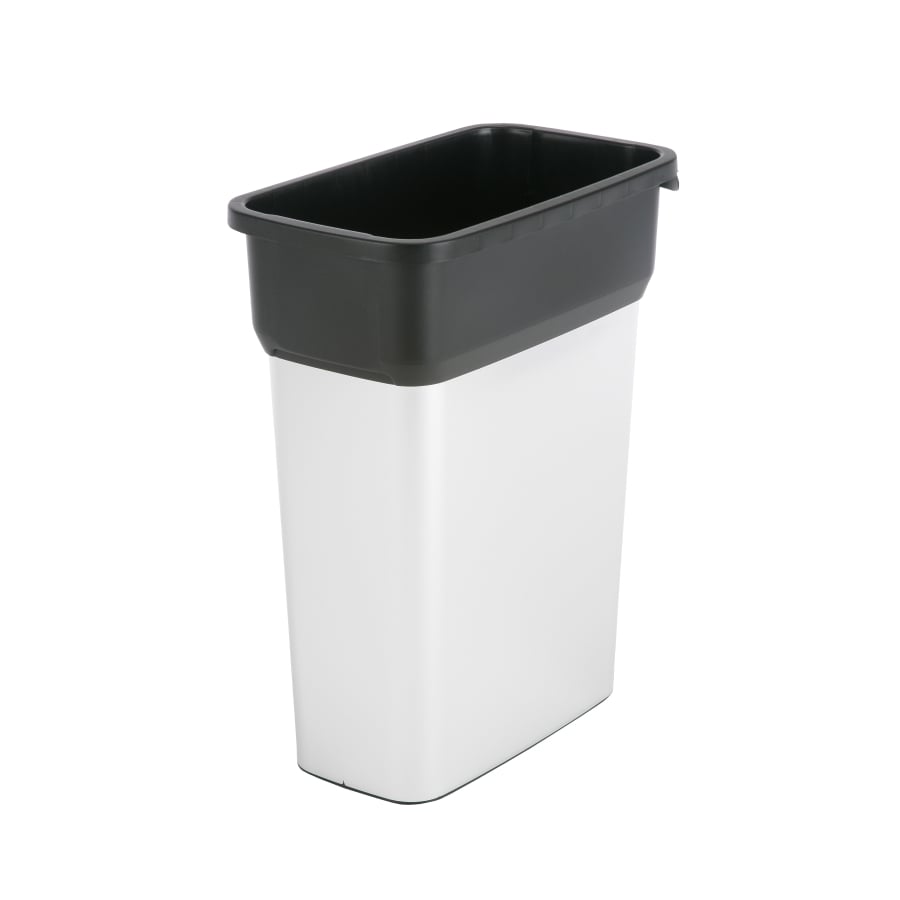 Vileda Abfallbehälter in Metalloptik Geo, 55 Liter