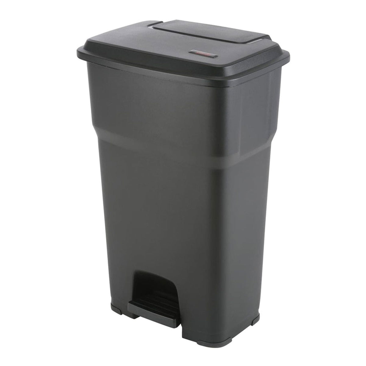 Vileda Abfallbehälter mit Pedal Hera, 60 Liter 60 l, 39 x 39 x 69 cm, Schwarz