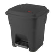 Vileda Abfalleimer Hera mit Pedal, 35 Liter 35 l, 39 x 39 x 44 cm, Schwarz
