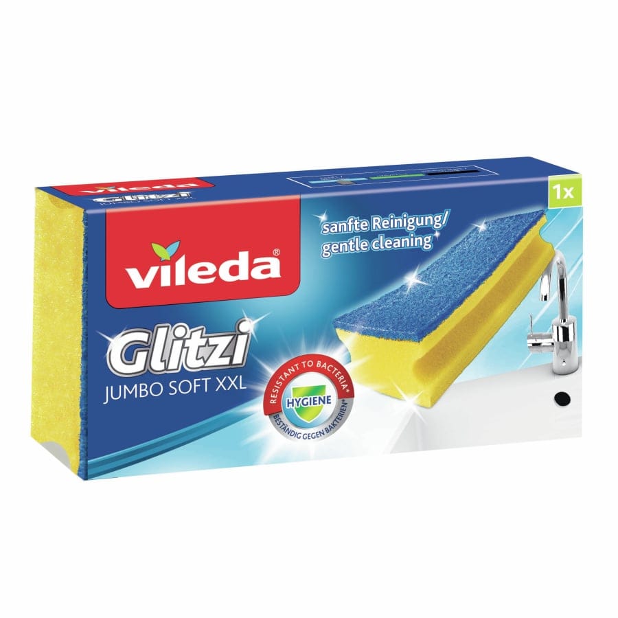 Vileda Glitzi Jumbo Scheuerschwamm sanft