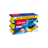 Vileda Glitzi Plus Topfreiniger mit Antibac 9 stück