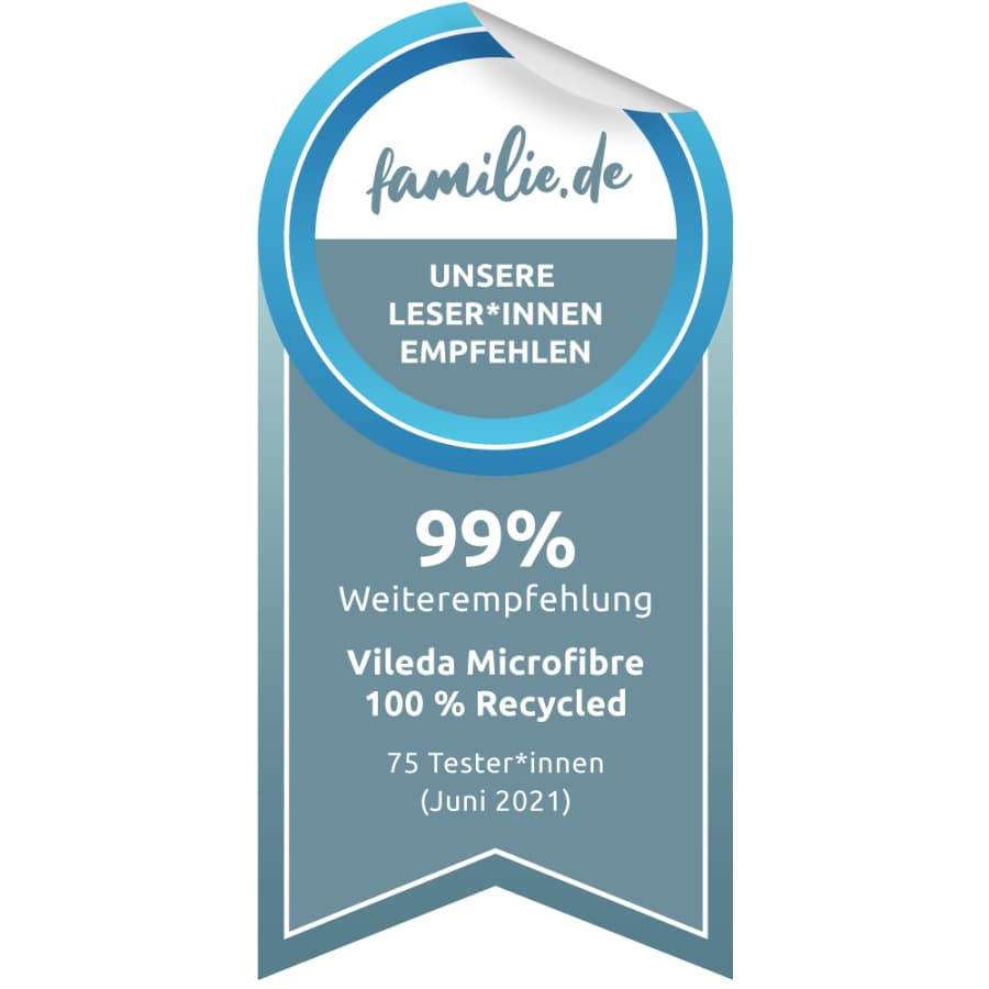 Vileda Microfasertuch Microfibre 100% recycled