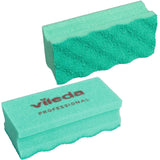 Vileda Professional PUR active SchwammProfi Reinigungsschwamm 1 Packung (10 Stück), 15 x 7 x 4,5 cm, Grün